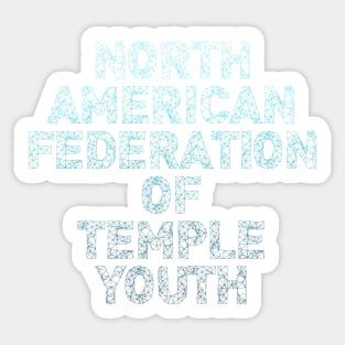 NFTY Blue Ombré Sticker